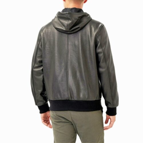 Black Hooded jacket - Image 2