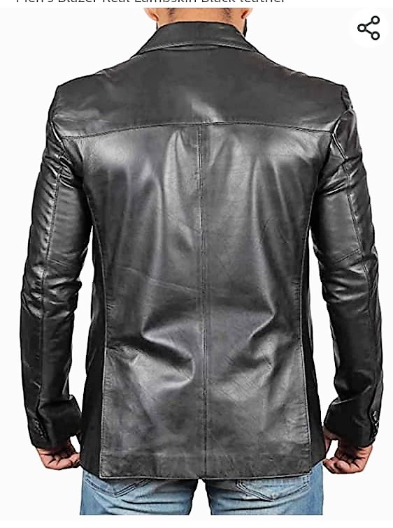 Men's Slim Fit Classic Blazer Coat - Image 2