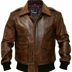 Men's Classic Aviator Flight Bomber Jacket