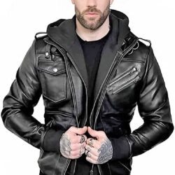 Men's SW Bike Rider Hooded Jacket