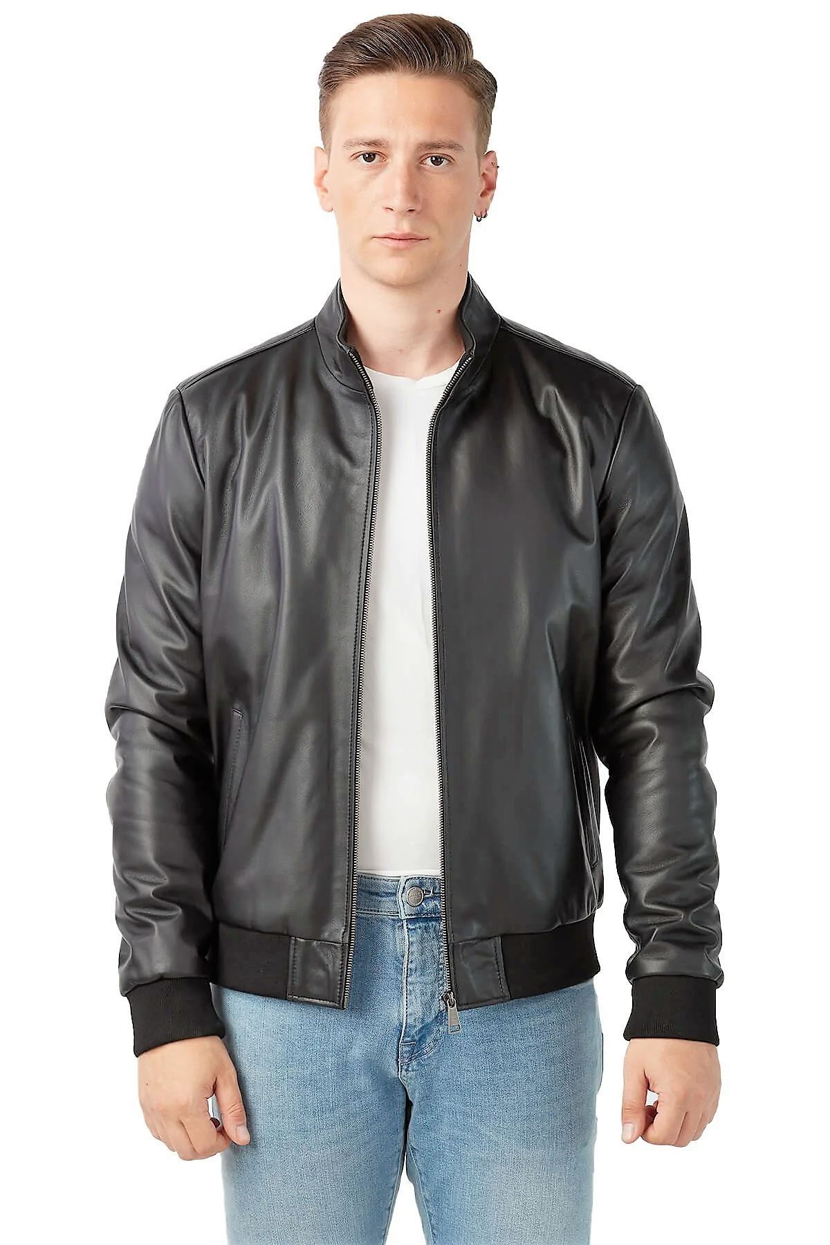 Men's SW Bomber Biker Jacket